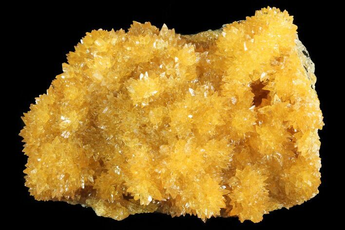 Intense Orange Calcite Crystals - Poland #80451